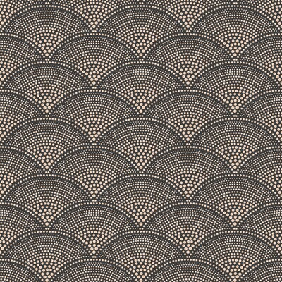 COLE & SON FEATHER FAN PRINT--DOTS-GEOMETRIC MULTI,CHARCOAL,BRONZE   - 112/10033.CS.0