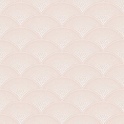 COLE & SON FEATHER FAN PRINT--DOTS-GEOMETRIC PLASTER PINK   - 112/10035.CS.0