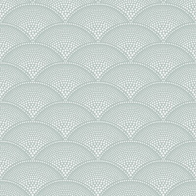 COLE & SON FEATHER FAN PRINT--DOTS-GEOMETRIC LIGHT BLUE,SPA,   - 112/10036.CS.0