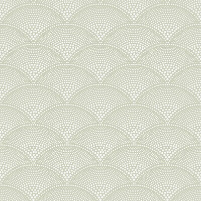 COLE & SON FEATHER FAN PRINT--DOTS-GEOMETRIC CELERY,GREEN,OLIVE GREEN   - 112/10037.CS.0