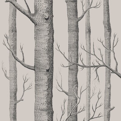 Cole & Son - Woods Linen/Charcoal (112/3009-CS) Wallpaper