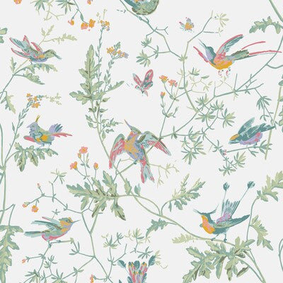 Cole & Son - Hummingbirds Pastel (112/4016-CS) Wallpaper