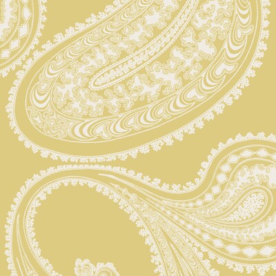 COLE & SON RAJAPUR FLOCK ---PAISLEY YELLOW,YELLOW,   - 112/9031.CS.0