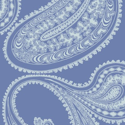 COLE & SON RAJAPUR FLOCK ---PAISLEY BLUE,BLUE,   - 112/9032.CS.0