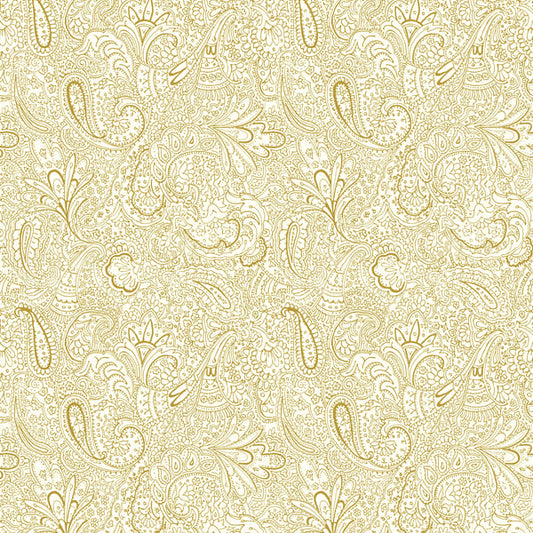 Galerie Wallcoverings Elegance Paisley Galerie Wallcoverings  Gold   - 11301