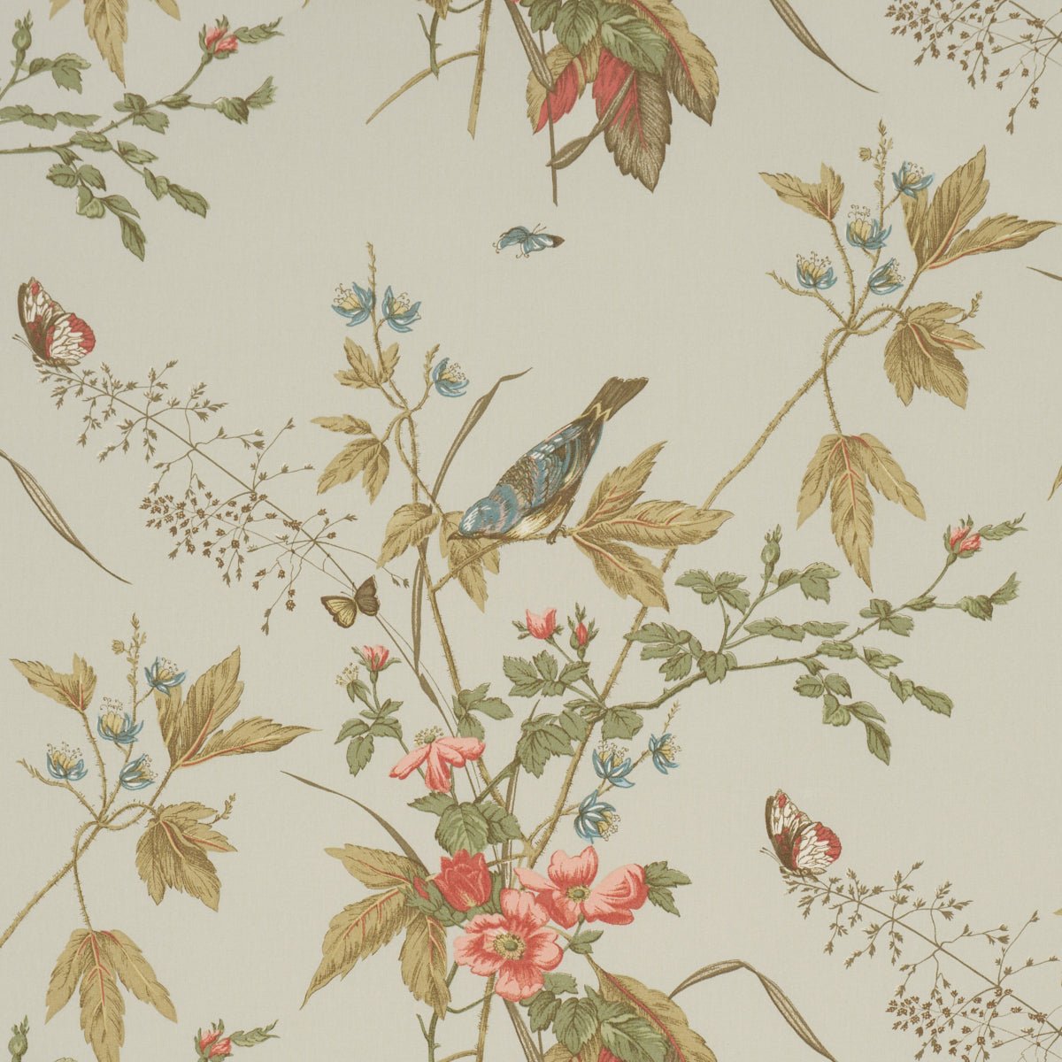 SCHUMACHER  CLASSIC PRINTS EARLY SPRING PRINTS PRINTS AQUA   - 1137034