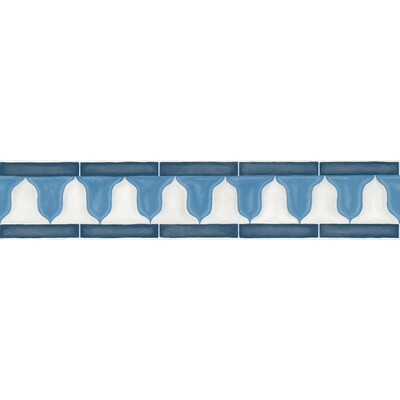 COLE & SON ZELLIGE BORDER BORDERS--- BLUE,BLUE,   - 113/12036.CS.0