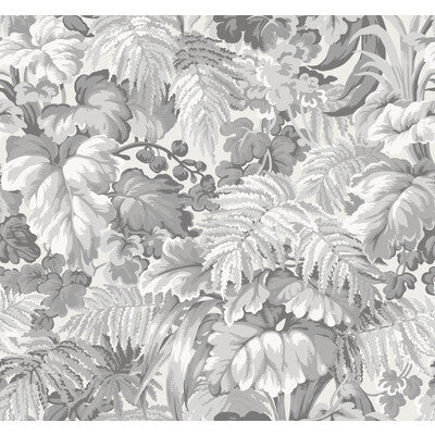 COLE & SON ROYAL FERNERY ---BOTANICAL & FLORAL GREY,LIGHT GREY,   - 113/3011.CS.0