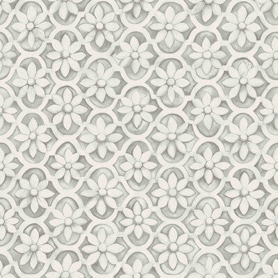 COLE & SON JALI TRELLIS PRINT--- GREY,LIGHT GREY,   - 113/5013.CS.0