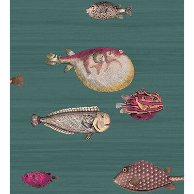 Cole & Son - Acquario Viridian (114/12024-CS) Wallpaper