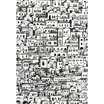 COLE & SON MEDITERRANEA PRINT--- WHITE,BLACK,   - 114/19039.CS.0