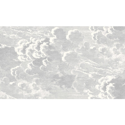 Cole & Son - Nuvolette Soot/Snow (114/28055-CS) Wallpaper