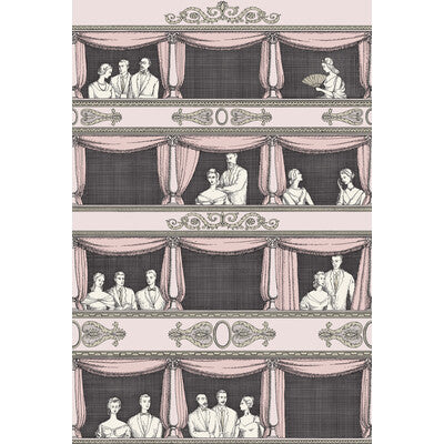 COLE & SON TEATRO PRINT--- MULTI,PINK,GOLD   - 114/4008.CS.0