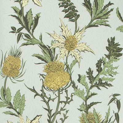 COLE & SON THISTLE PRINT--- MULTI,YELLOW,LIGHT BLUE   - 115/14042.CS.0