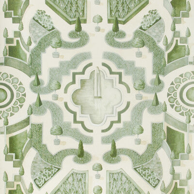 COLE & SON TOPIARY PRINT--- GREEN,SAGE,   - 115/2005.CS.0