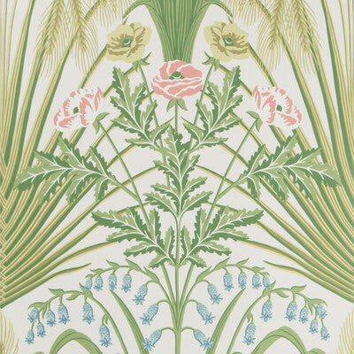 COLE & SON BLUEBELL PRINT--- MULTI,GREEN,YELLOW   - 115/3008.CS.0