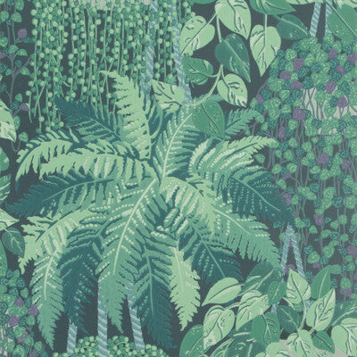 COLE & SON FERN PRINT--- MULTI,GREEN,TEAL   - 115/7022.CS.0