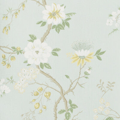 COLE & SON CAMELLIA PRINT--- MULTI,YELLOW,LIGHT BLUE   - 115/8025.CS.0