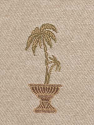 Robert Allen Potted Palm | Pear  Upholstery     - 116054