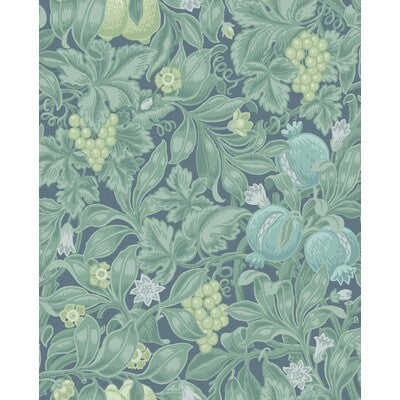 COLE & SON VINES OF POMONA --BOTANICAL & FLORAL- TEAL,GREEN,   - 116/2006.CS.0