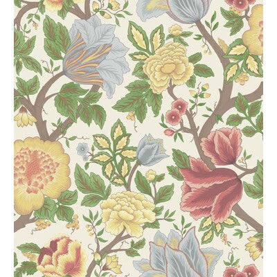 COLE & SON MIDSUMMER BLOOM --BOTANICAL & FLORAL- MULTI,CHARTREUSE,RED   - 116/4013.CS.0