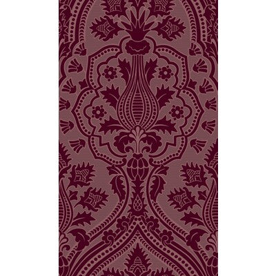 COLE & SON PUGIN PALACE FLOCK ---DAMASK BURGUNDY/RED,RED,   - 116/9034.CS.0