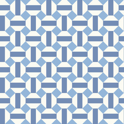 COLE & SON ALICATADO PRINT--MODERN-GEOMETRIC BLUE,LIGHT BLUE,   - 117/12037.CS.0