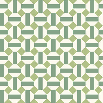 COLE & SON ALICATADO PRINT--MODERN-GEOMETRIC GREEN,OLIVE GREEN,   - 117/12038.CS.0