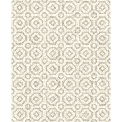 COLE & SON QUEEN S QUARTER PRINT---GEOMETRIC BEIGE,TAUPE,   - 118/10023.CS.0