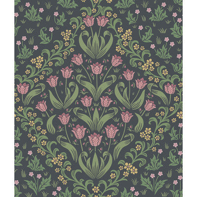 COLE & SON TUDOR GARDEN --BOTANICAL & FLORAL- MULTI,PLUM,GREEN   - 118/2003.CS.0