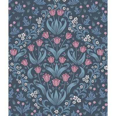 COLE & SON TUDOR GARDEN --BOTANICAL & FLORAL- MULTI,FUSCHIA,BLUE   - 118/2004.CS.0