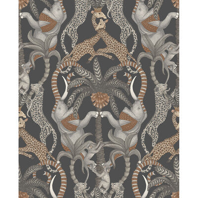 COLE & SON SAFARI TOTEM PRINT---NOVELTY BROWN,BLACK,   - 119/2009.CS.0