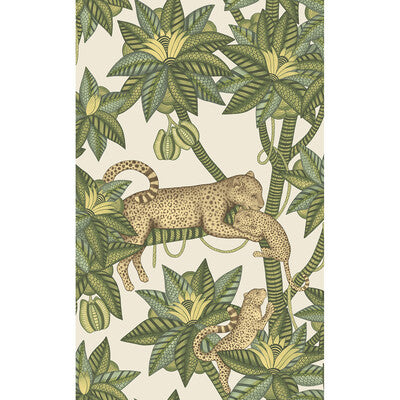 COLE & SON SATARA PRINT--ANIMAL/INSECTS-BOTANICAL & FLORAL GREEN,CELERY,   - 119/3015.CS.0