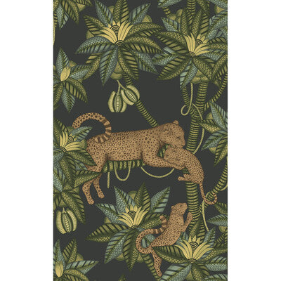 COLE & SON SATARA PRINT--ANIMAL/INSECTS-BOTANICAL & FLORAL GREEN,GOLD,   - 119/3016.CS.0