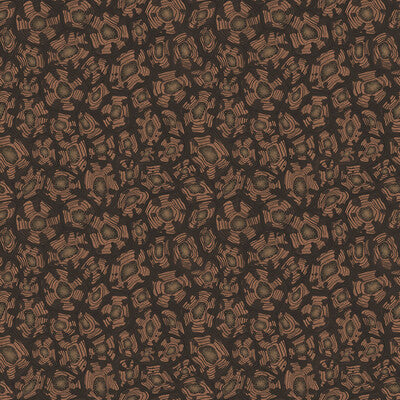 COLE & SON SAVANNA SHELL PRINT---MODERN RUST,BROWN,   - 119/4018.CS.0