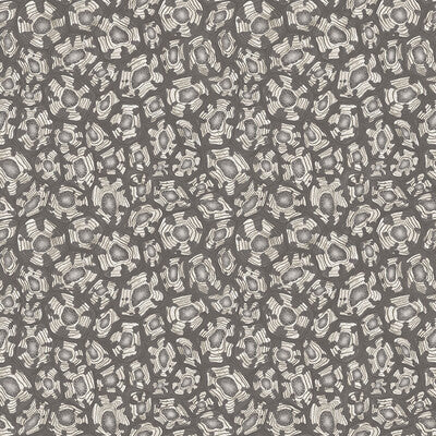 COLE & SON SAVANNA SHELL PRINT---MODERN GREY,CHARCOAL,   - 119/4023.CS.0