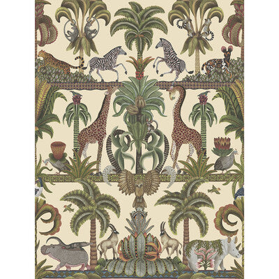 COLE & SON AFRIKA KINGDOM ---NOVELTY GREEN,IVORY,   - 119/5026.CS.0