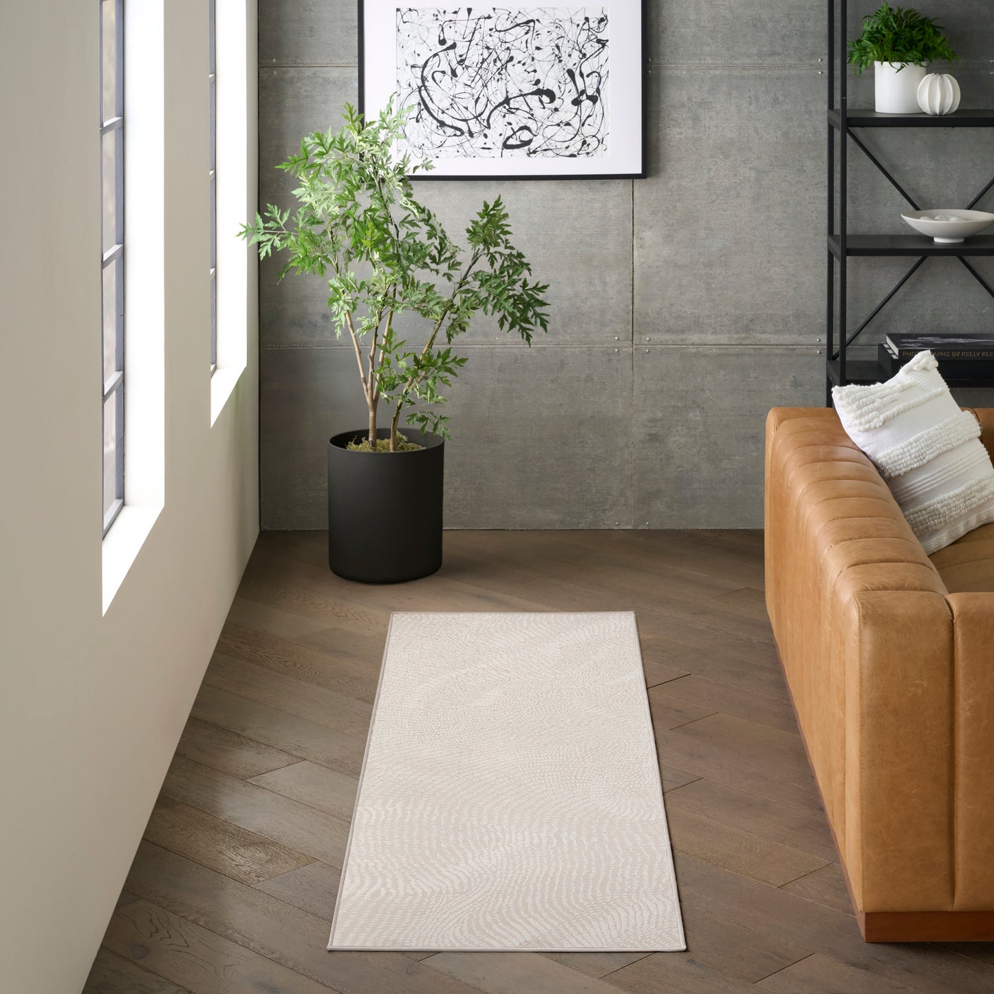 Nourison Rugs DKNY   Modern 8' Runner    - 841491122204