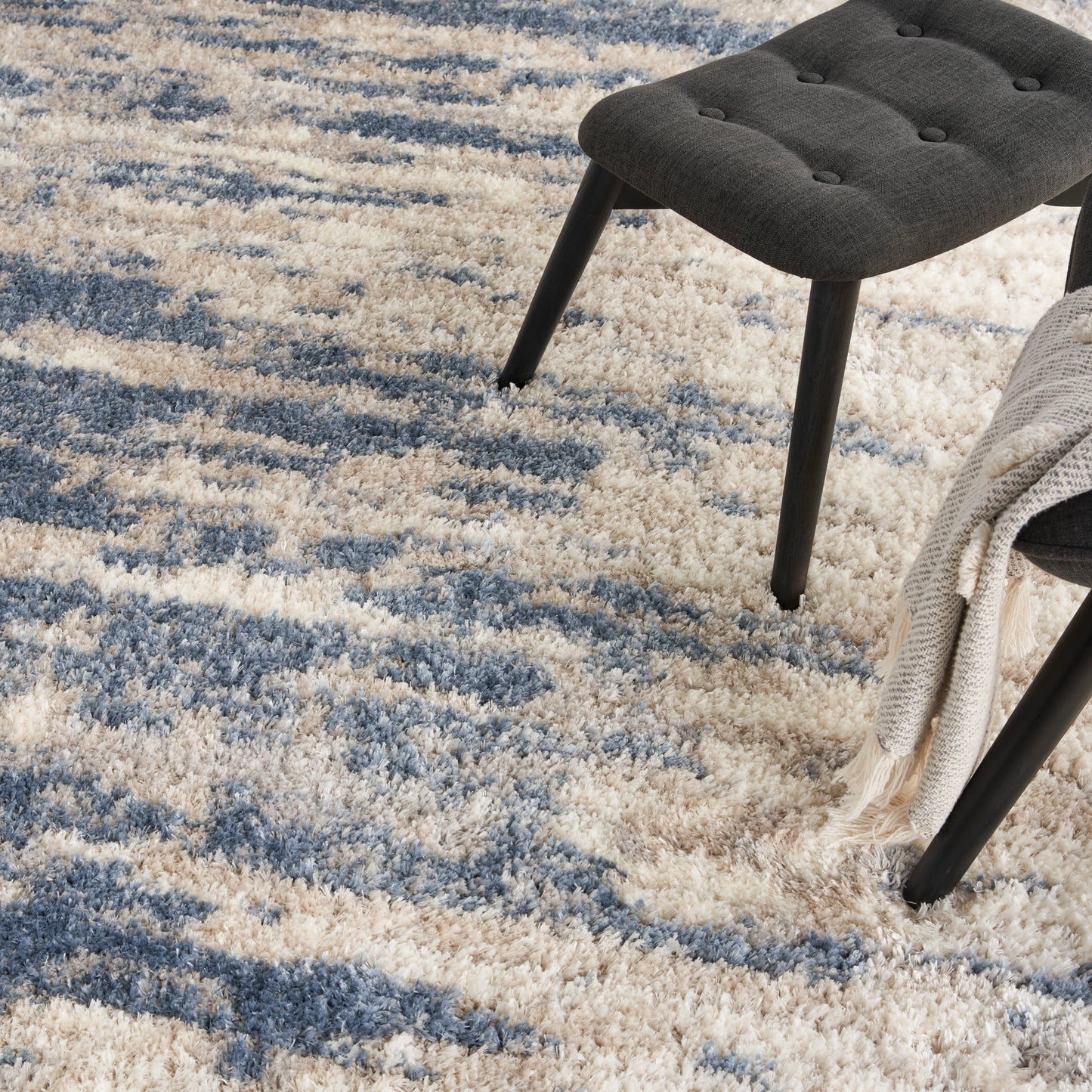 Nourison Rugs Nourison Home   Shag 7' X 9'    - 099446008541