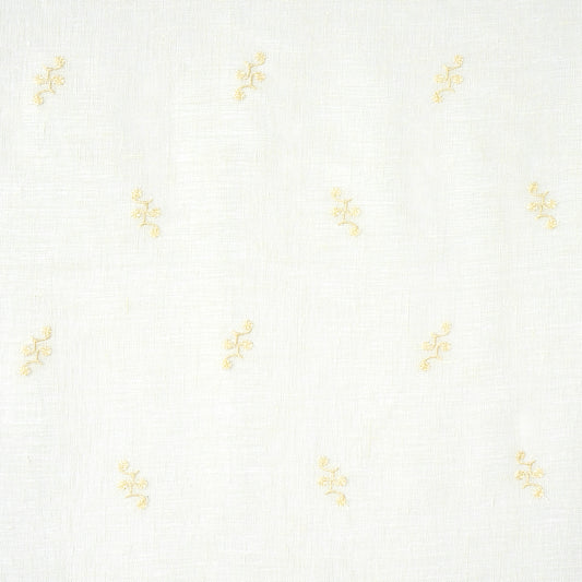 SCHUMACHER  ESSENTIALS: SHEERS & CASEMENTS VALE EMBROIDERED SHEER SHEERS & CASEMENTS,EMBROIDERIES SHEERS & CASEMENTS,EMBROIDERIES IVORY   - 12230