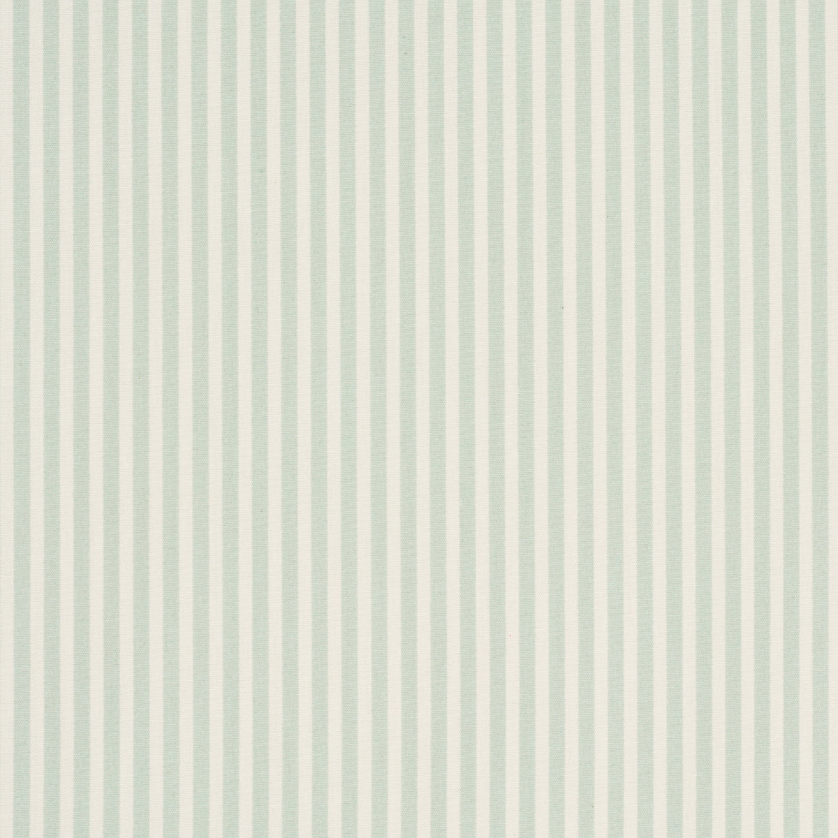 Mint green and white vertical striped pattern, classic stripe design for wallpaper or fabric.