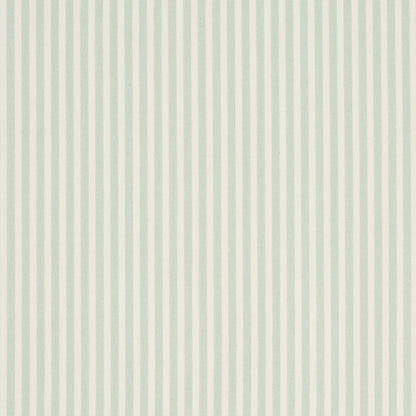Mint green and white vertical striped pattern, classic stripe design for wallpaper or fabric.