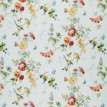 SCHUMACHER  CLASSIC PRINTS CHICKADEE FLORAL   Sky   - 1235014