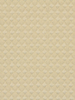 Beige quilted diamond pattern texture; soft upholstery or wallpaper material.