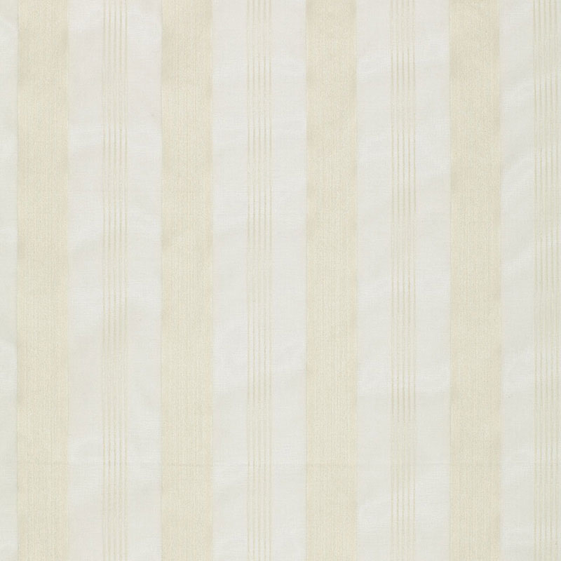 SCHUMACHER  RADIANCE SHEERS & CASEMENTS CHANTAL STRIPED SHEER SHEERS & CASEMENTS SHEERS & CASEMENTS IVORY   - 12420