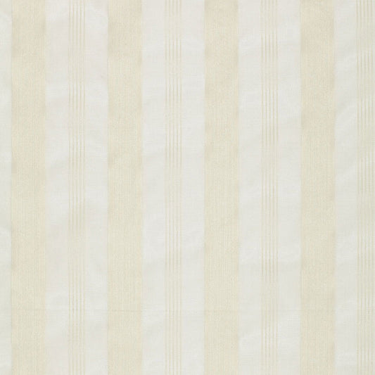 SCHUMACHER  RADIANCE SHEERS & CASEMENTS CHANTAL STRIPED SHEER SHEERS & CASEMENTS SHEERS & CASEMENTS IVORY   - 12420