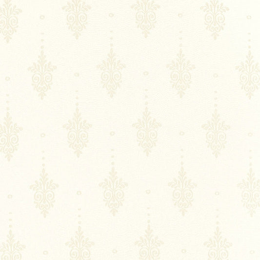 SCHUMACHER  RADIANCE SHEERS GENEVIEVE MADRAS SHEER SHEERS & CASEMENTS SHEERS & CASEMENTS IVORY   - 12450