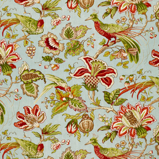 SCHUMACHER  CLASSIC PRINTS SANDRINGHAM PRINTS PRINTS ROBIN'S EGG   - 1273002