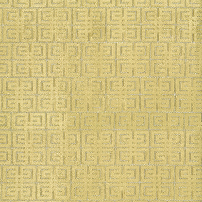 NICHOLASJOHN INC NJ-ROBERTS Citrine Velvet,Geometric   Fabric - NJ25-1851