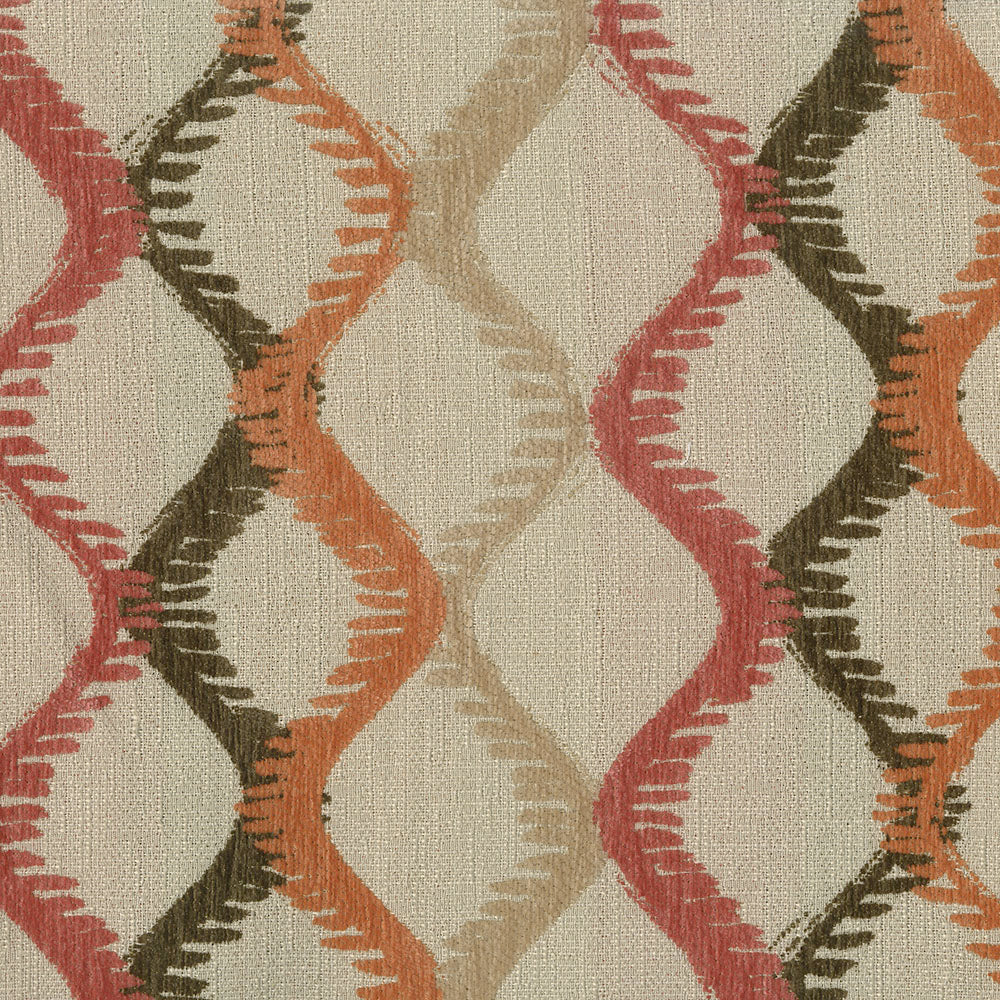 ABBEYSHEA Francis Geometric   Desiger Outlet Fabric - FRANC102